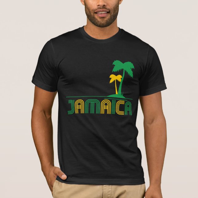 Jamaica Retro T-shirt (Front)