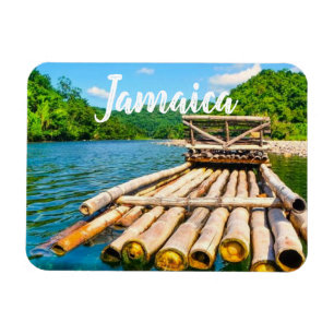 Jamaica river rafting magnet