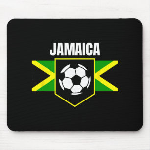 Jamaica Soccer Futbol Kid Mouse Pad
