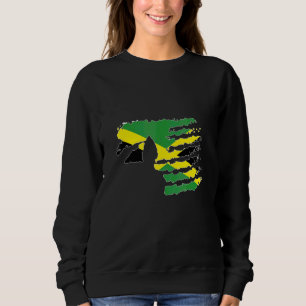 Jamaica Soldier Salute Veteran Patriot Sweatshirt