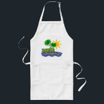 Jamaica State of Mind apron<br><div class="desc">Choose the style & colour of your apron.</div>
