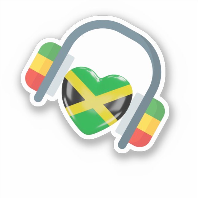Jamaica Sticker (Front)