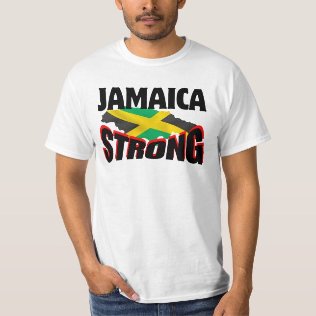 Jamaica Strong.w T-Shirt (Front)