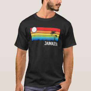 Jamaica Sunset Design Jamaican Island Vacation Jam T-Shirt