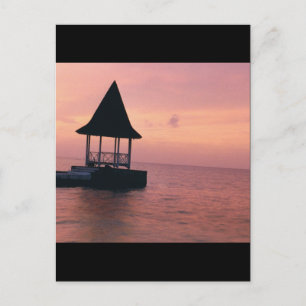 Jamaica Sunset Postcard