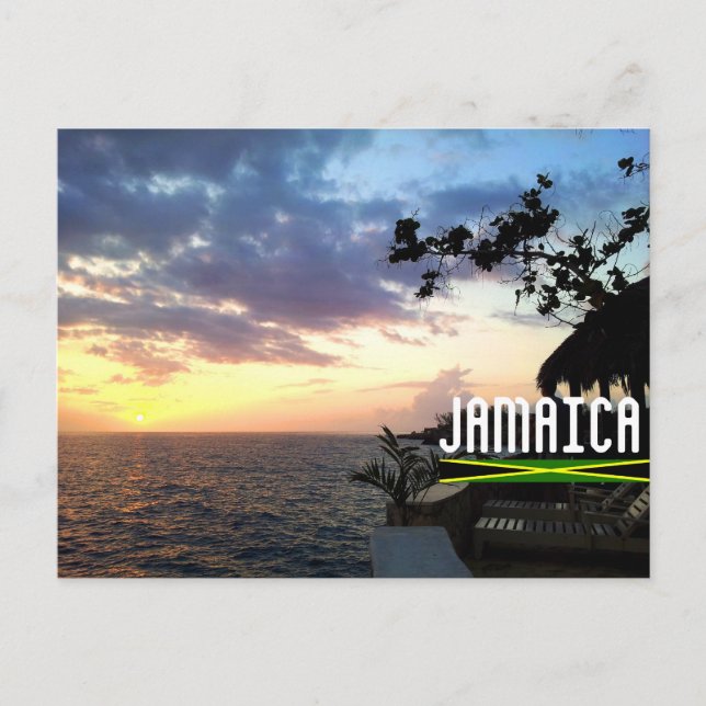 Jamaica Sunset Postcard (Front)
