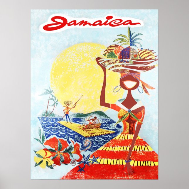 Jamaica travel poster (Front)