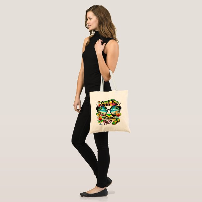 Jamaica Tropical Adventure Tote Bag  (Front (Model))