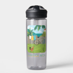 Jamaica tropical charm water bottle