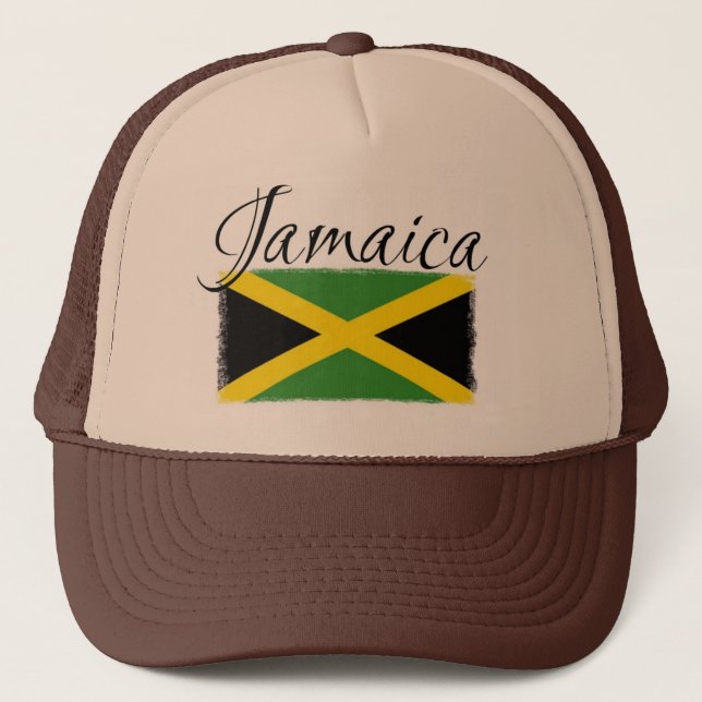 Jamaica Trucker Hat (Front)