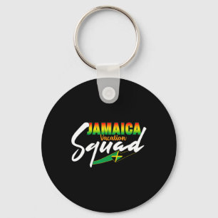 Jamaica Vacation Squad 2025 Matching Group Family  Key Ring