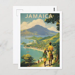 Jamaica Vintage Famous Travel Place Postcard