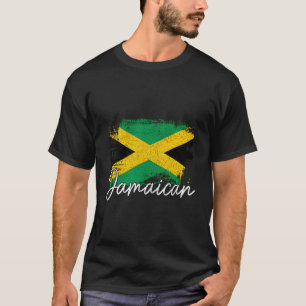 Jamaica Vintage Flag Jamaican Pride Roots T-Shirt