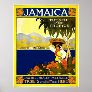 Jamaica Vintage | Travel  Poster