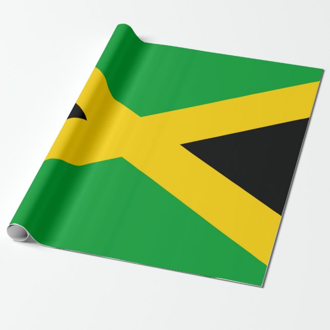Jamaica Wrapping Paper (Unrolled)