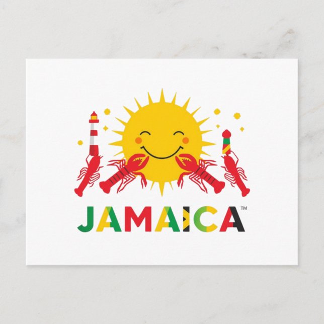 Jamaica ya mon  postcard (Front)