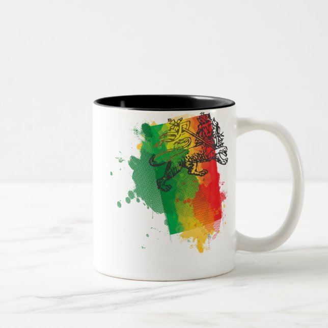 Jamaica Zion Lion Mug (Right)