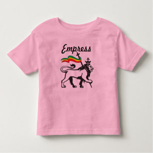 Jamaican Baby Clothes - Little Girl Dress: Empress Toddler T-Shirt