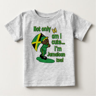 Jamaican baby design baby T-Shirt