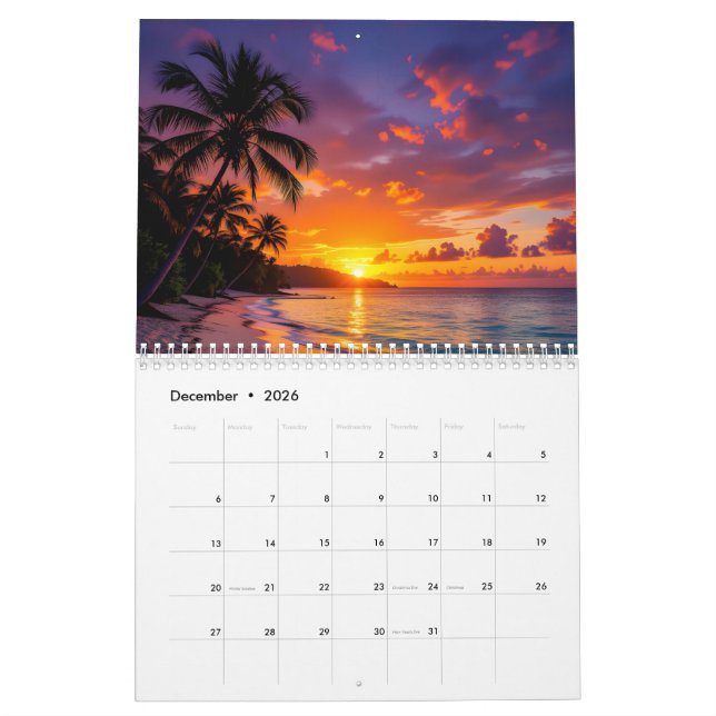 Jamaican calendar (Dec 2026)
