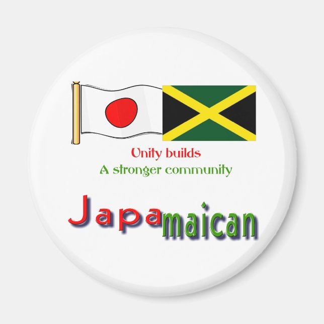 Jamaican-canadian Magnet (Front)