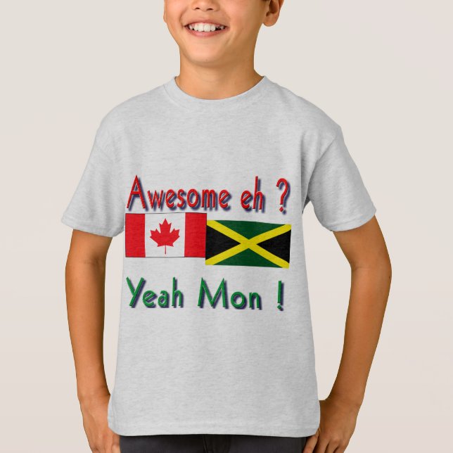 jamaican-canadian roots T-Shirt (Front)