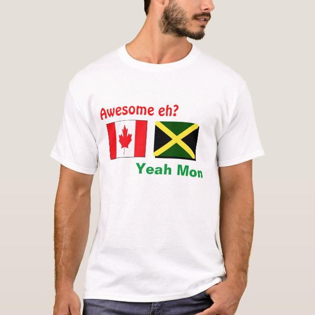 JAMAICAN CANADIAN T-shirts (Front)