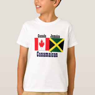 jamaican canadian t-shirts-power of two roots T-Shirt
