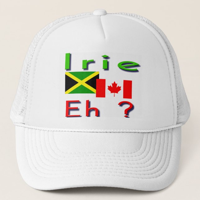jamaican-canadian trucker hats (Front)