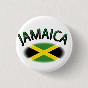 Jamaican Flag 3 Cm Round Badge