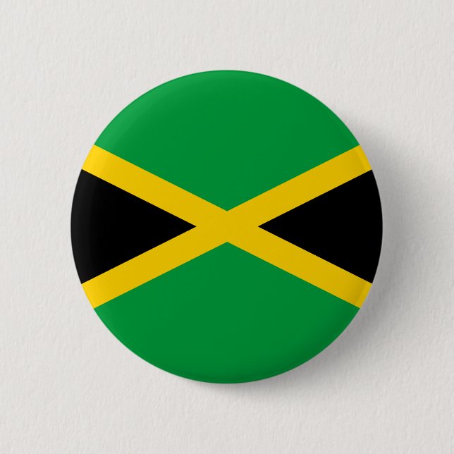 Jamaican Flag 6 Cm Round Badge (Front)