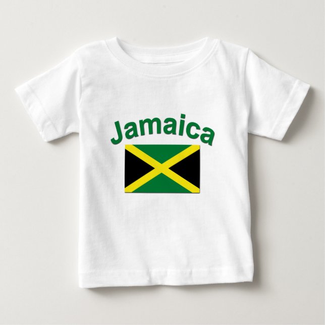 Jamaican Flag Baby T-Shirt (Front)