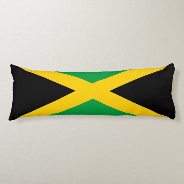 Jamaican Flag Body Cushion (Front)