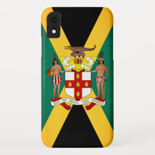 Jamaican Flag/ Coat of Arms Case-Mate iPhone Case