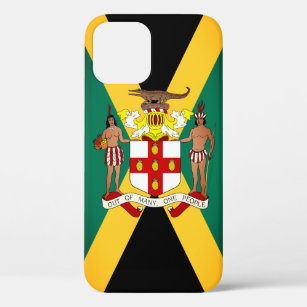 Jamaican Flag/ Coat of Arms iPhone 12 Pro Case