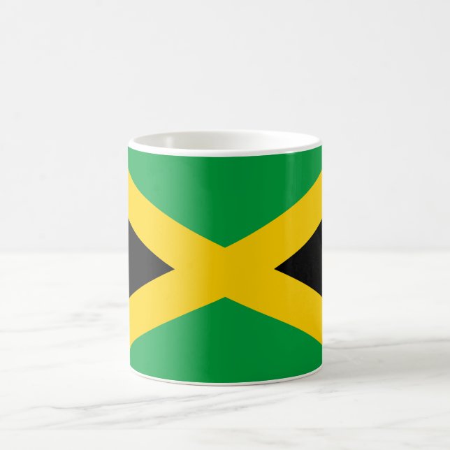 Jamaican Flag Coffee Mug (Center)