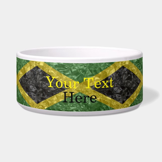 Jamaican Flag - Crinkled (Front)
