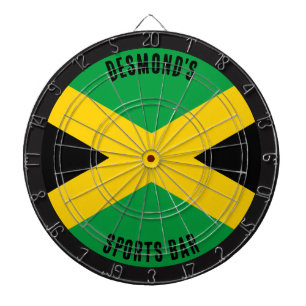 Jamaican Flag Dartboard