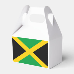Jamaican Flag Favour Box