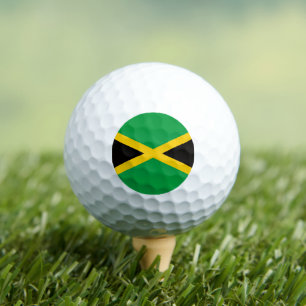 Jamaican Flag, Flag of Jamaica Golf Balls