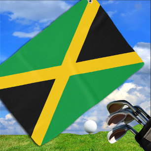 Jamaican Flag & Jamaica golf holiday /sports Towel