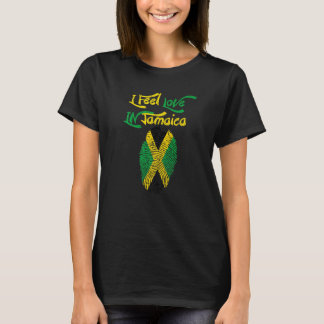 Jamaican Flag Jamaica It`s In MyHeart Men Women Ki T-Shirt