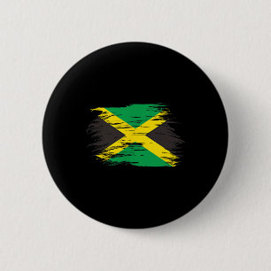 Jamaican Flag Jamaica Souvenir Love Travel Vacatio 6 Cm Round Badge