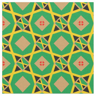 Jamaican Flag & Jamaica Trendy Fabric fashion