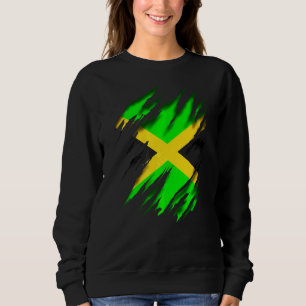 Jamaican Flag Of Jamaica Sweatshirt