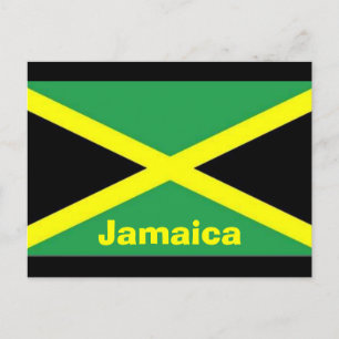 Jamaican Flag Postcard