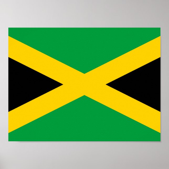 Jamaican Flag Poster (Front)