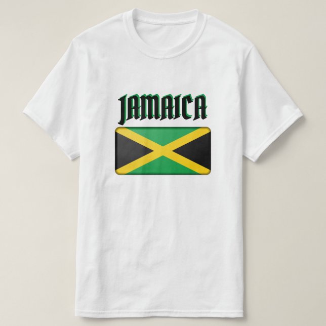 JAMAICAN FLAG T-Shirt (Design Front)