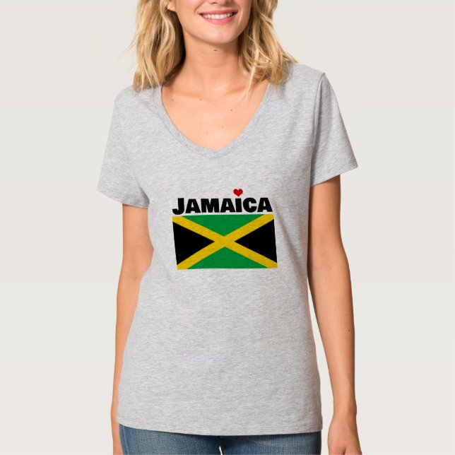 Jamaican Flag T-Shirt (Front)