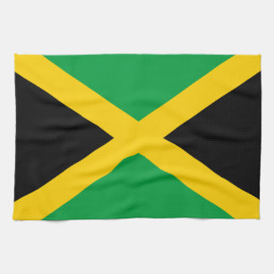Jamaican Flag Tea Towel